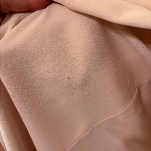 Lulu’s Everything’s Alright Blush Pink Backless Maxi Dress S - Picture 10 of 10